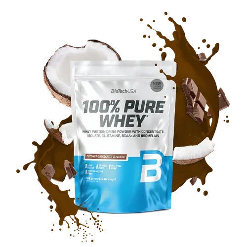 100% Pure Whey Protein Pulver 454g - Supplement-Support.com