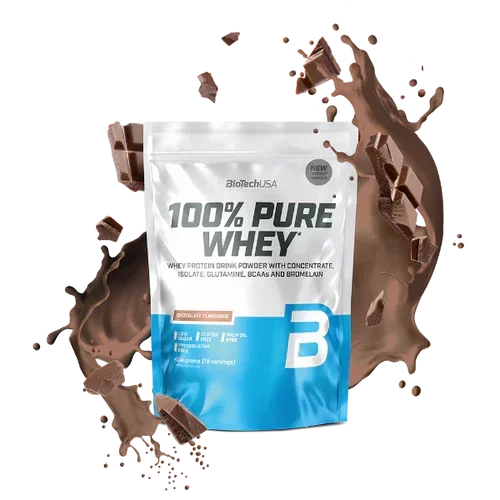 100% Pure Whey Protein Pulver 454g - Supplement-Support.com