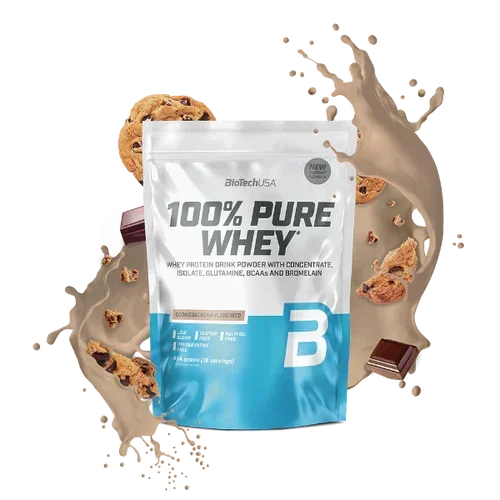 100% Pure Whey Protein Pulver 454g - Supplement-Support.com