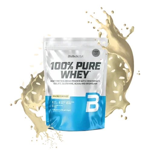 100% Pure Whey Protein Pulver 454g - Supplement-Support.com