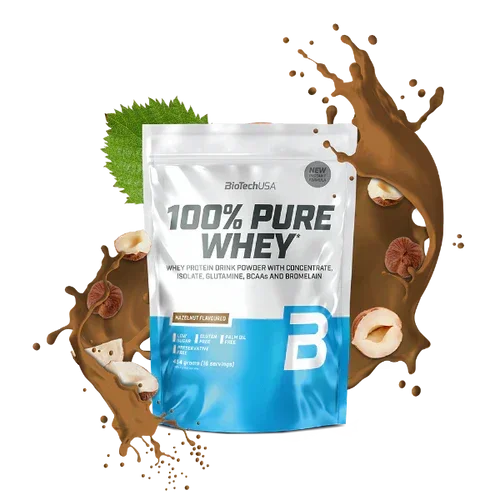 100% Pure Whey Protein Pulver 454g - Supplement-Support.com