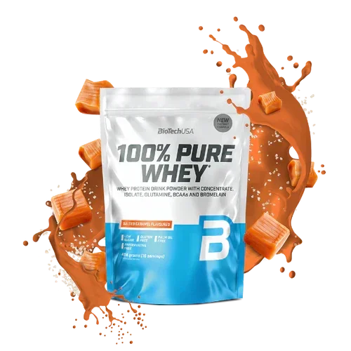 100% Pure Whey Protein Pulver 454g - Supplement-Support.com