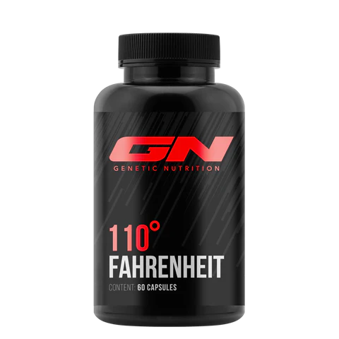 GN 110° Fahrenheit Nahrungsergänzungsmittel 60 Kapseln für Sportler und Fitness