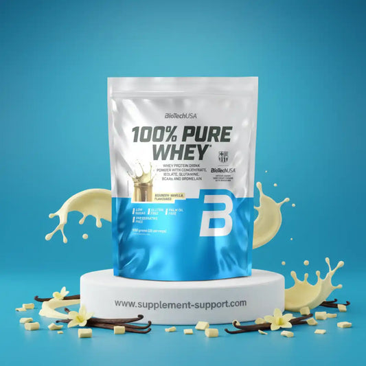 100% Pure Whey Protein Pulver 900g