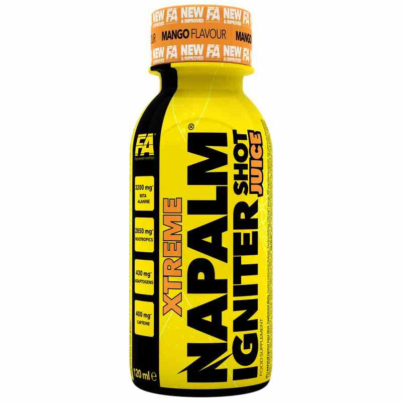 Napalm Xtreme Pre Workout Booster  Shot 12x120ml