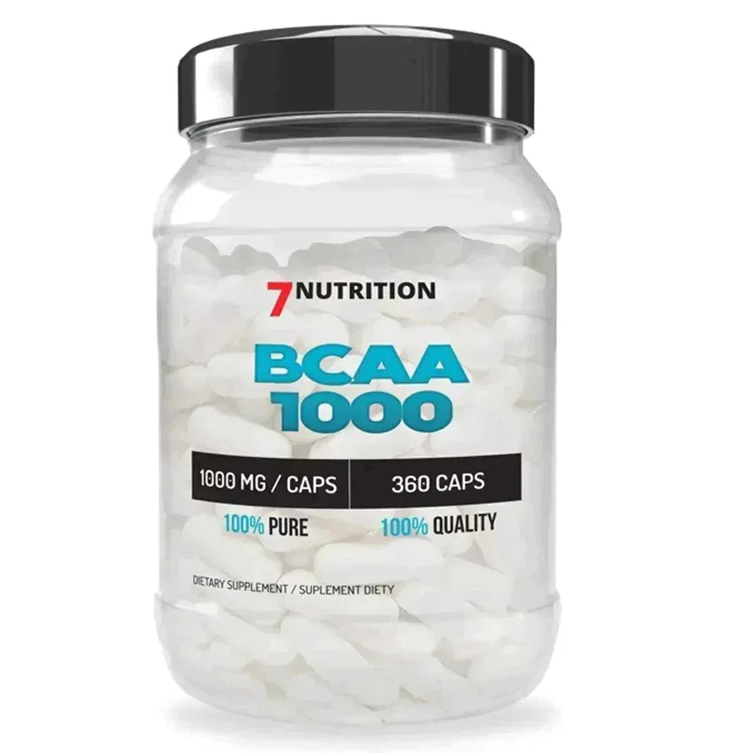 7Nutrition BCAA Kapseln 360 Stück 1000mg - Supplement-Support.com
