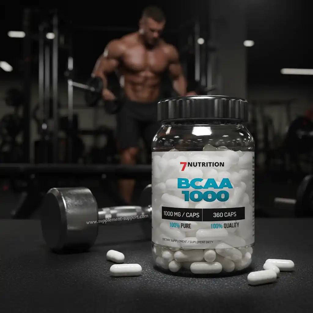 BCAA 1000 Kapseln für Sportler – 1000 mg, 360 Caps, 100% rein & hochwertig, ideal für Fitness und Muskelaufbau