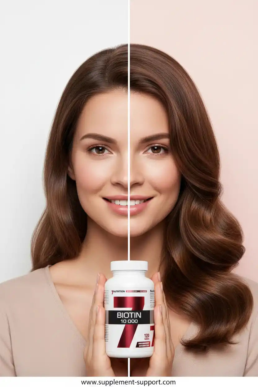Biotin 10.000 für gesundes Haar und Haut – Nahrungsergänzungsmittel für Beauty & Fitness