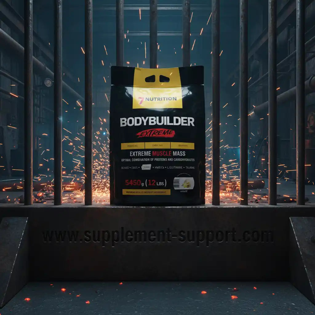7Nutrition Bodybuilder Extreme Muscle Mass Supplement für Muskelaufbau und Krafttraining