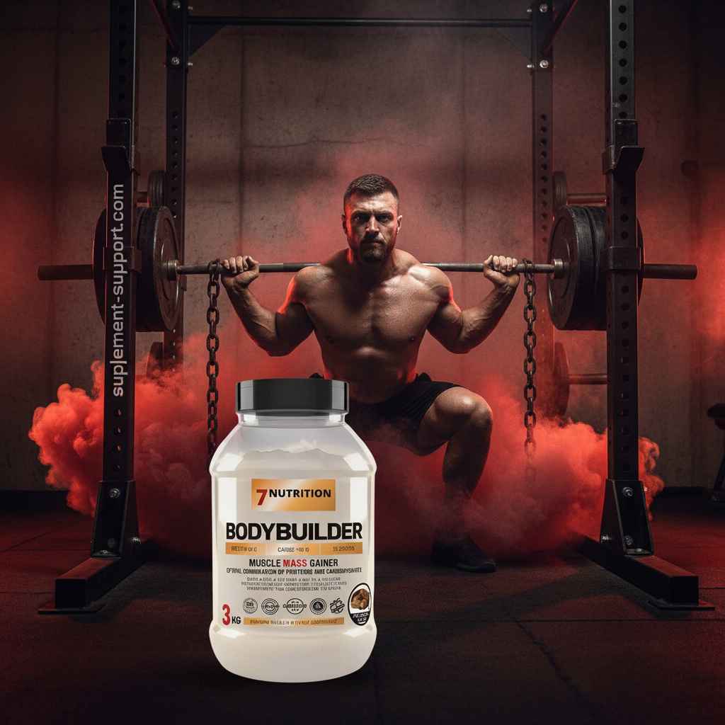 7 Nutrition Bodybuilder Muscle Mass Gainer 3kg – Muskelaufbau & Krafttraining im Fitnessstudio