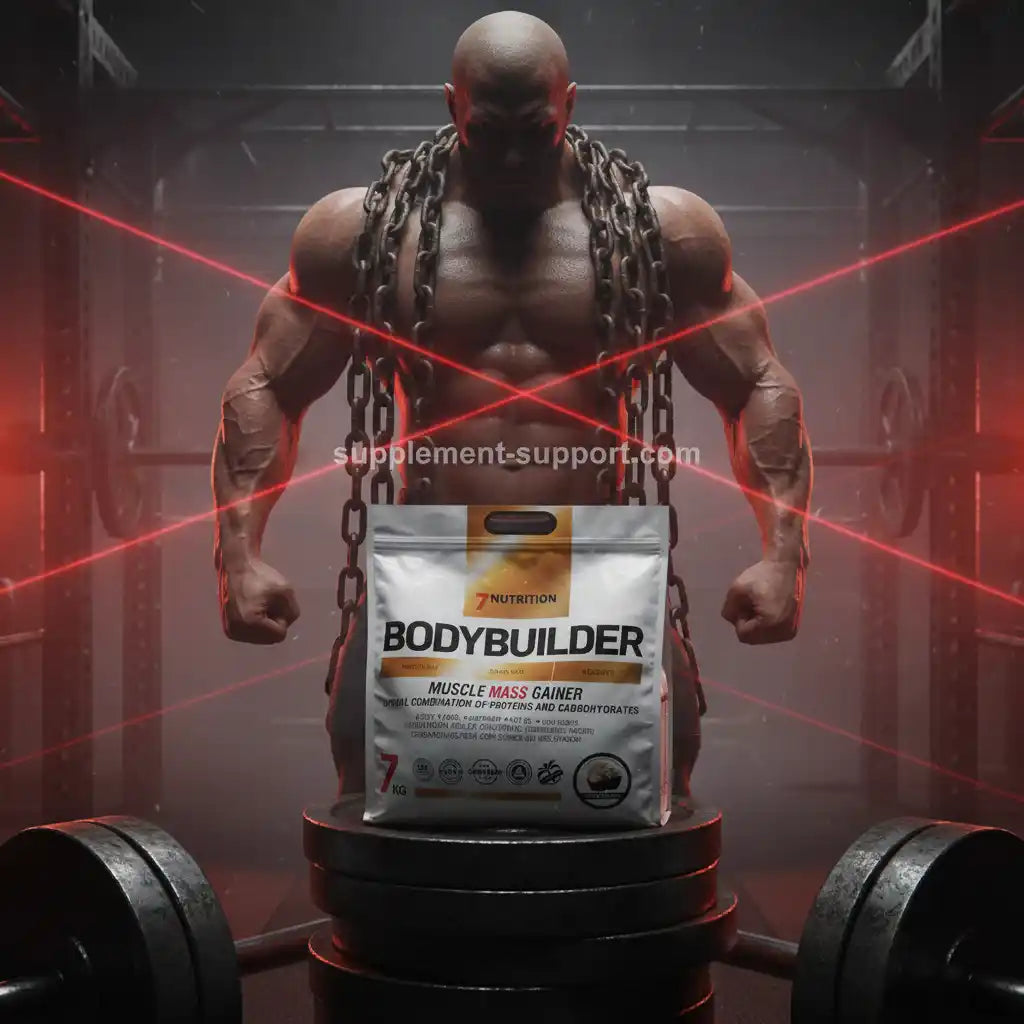 7 Nutrition Bodybuilder Muscle Mass Gainer – Proteinpulver für Muskelaufbau im Fitnessstudio