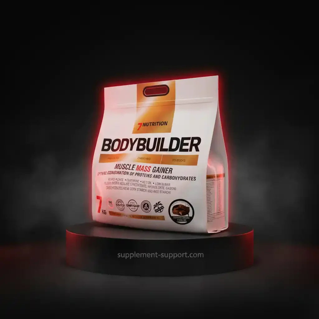 7 Nutrition Bodybuilder Muscle Mass Gainer – Proteine & Kohlenhydrate für Muskelaufbau, 7 kg Beutel