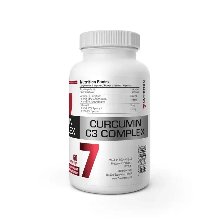 7Nutrition Curcumin C3 Complex Nahrungsergänzungsmittel für die Gesundheit