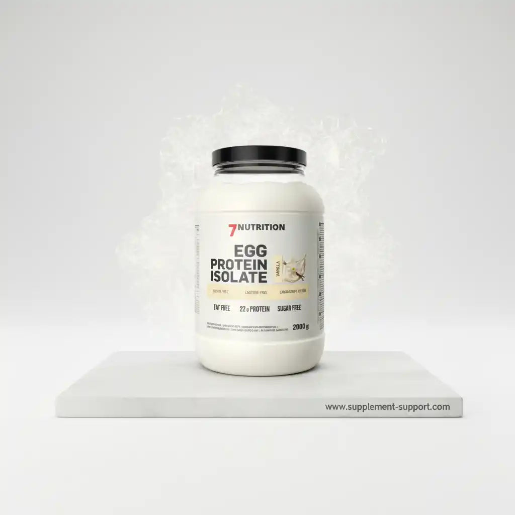 Eiweißpulver 7Nutrition Egg Protein Isolate, fett- und zuckerfrei, 22g Protein pro Portion