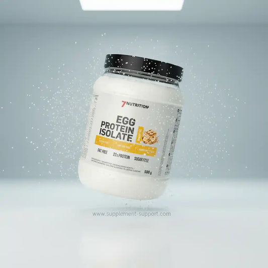 7Nutrition Eiweißprotein Isolat, fett- und zuckerfrei, 22g Protein pro Portion, ideal für Sportler und Fitness