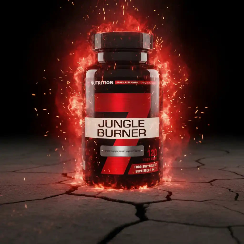 Jungle Burner Nahrungsergänzung mit 120 Kapseln – Sportnahrung für Fitness und Training