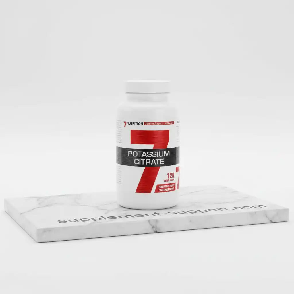 Potassium Citrate 7Nutrition 120 vegane Kapseln für Sportler und Fitness