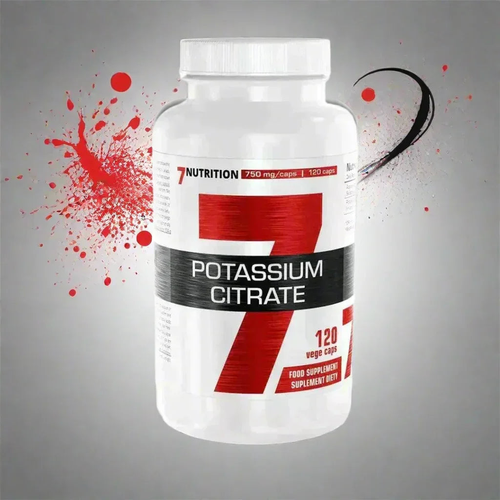 Potassium Citrate 750 mg Kapseln, 120 vegane Nahrungsergänzungsmittel für Sportler und Fitness