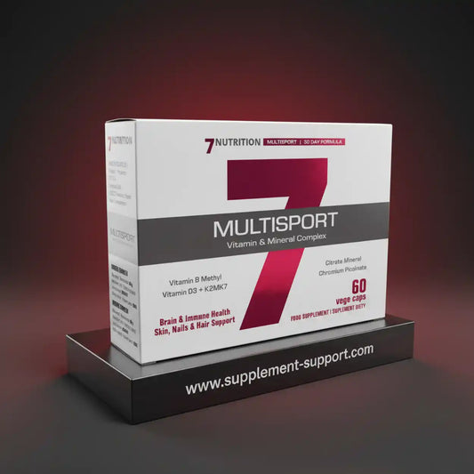 7Nutrition Multisport Vitamin- und Mineralkomplex, 60 Vegane Kapseln