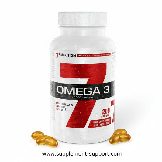 Omega-3-Kapseln 1000 mg, 200 Softgels für Sportler und Fitness-Enthusiasten