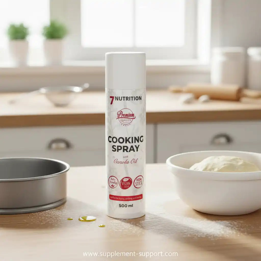 7Nutrition Kochspray mit Rapsöl, vegan und antihaftend, ideal für Backen und Braten