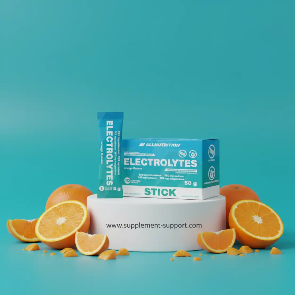 ALLNUTRITION Electrolytes Stick – Orange (10 Sticks á 5g)