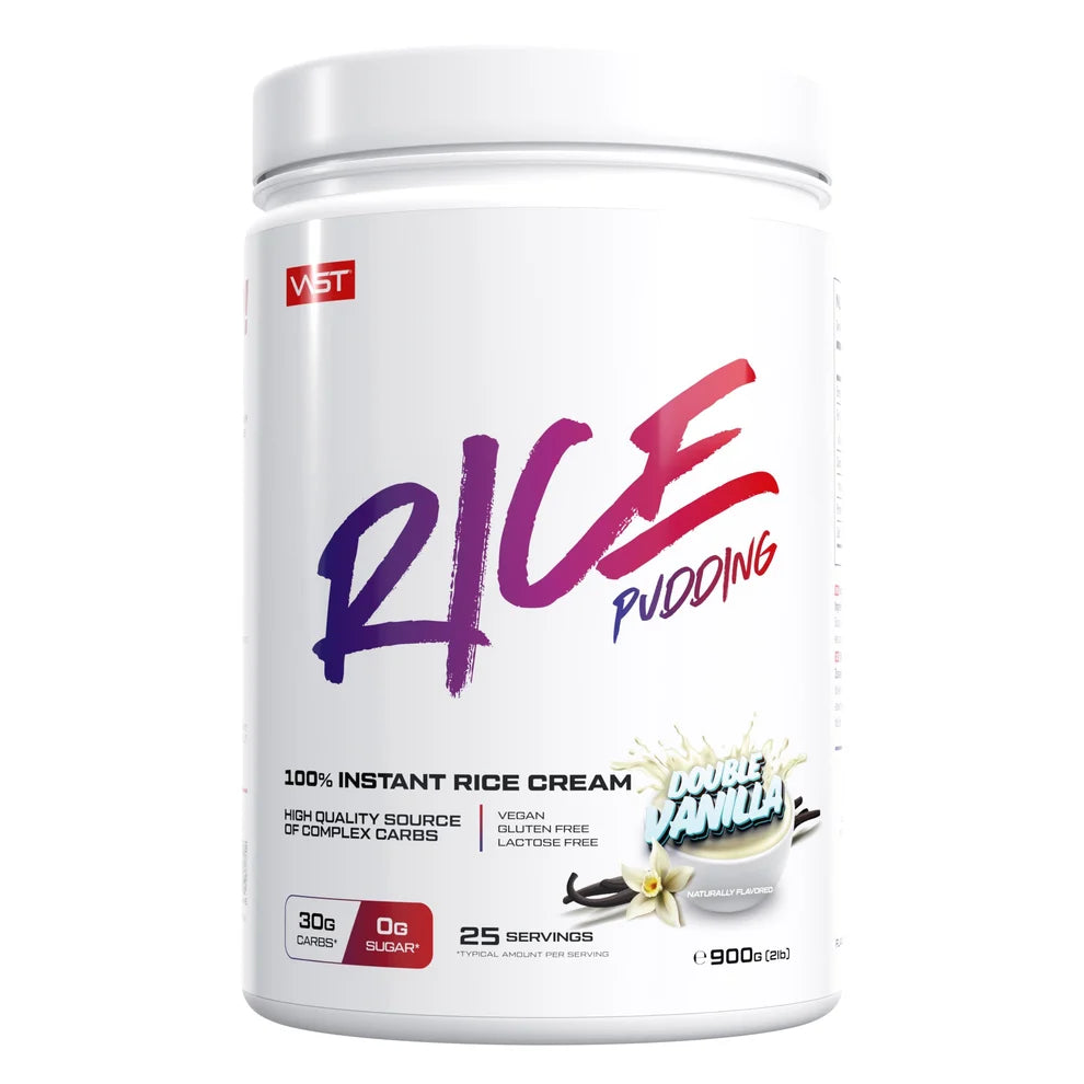 VAST® Instant Rice Pudding Complex Carbs in Double Vanilla, 900g Dose
