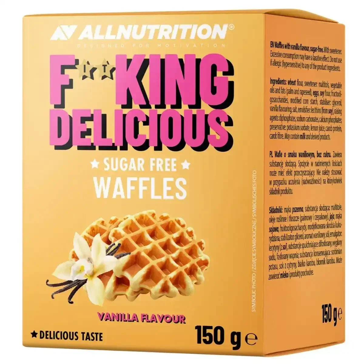 All Nut WAFFLES 150g (6x25g) - Supplement-Support.com