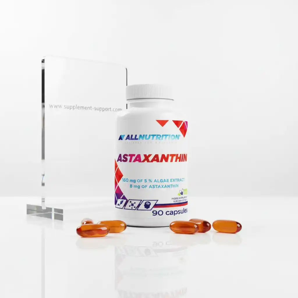 Astaxanthin Kapseln von AllNutrition, 90 Stück, Nahrungsergänzung für Sportler und Fitness