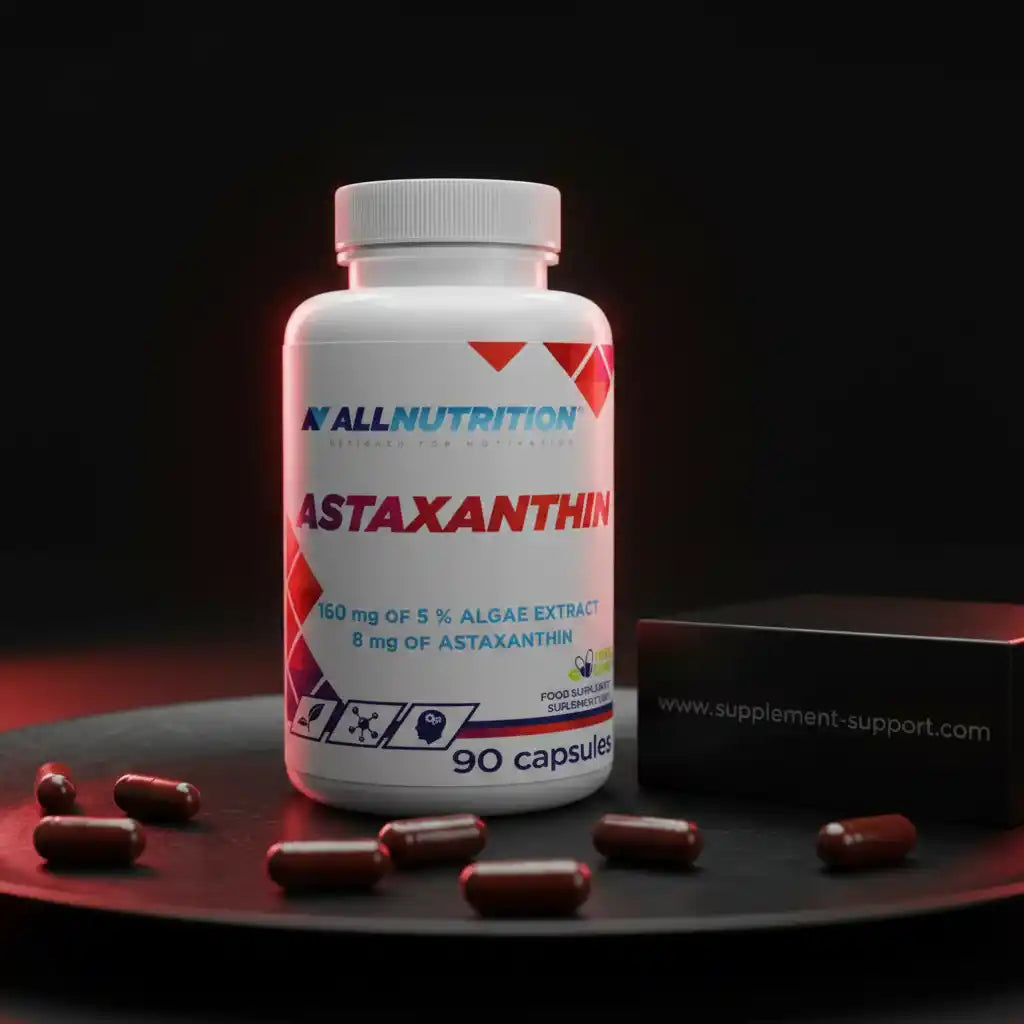 AllNutrition Astaxanthin Kapseln, 90 Stück, mit Algenextrakt für Sportler und Fitness