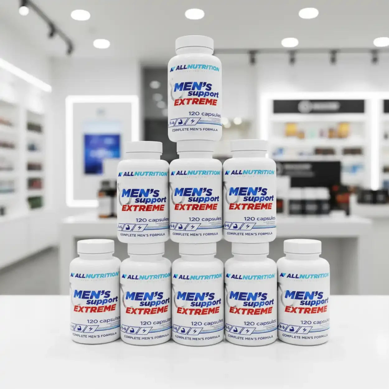 ALL NUTRITION® MENS Support EXTREME 120 Kapseln - Supplement-Support.com