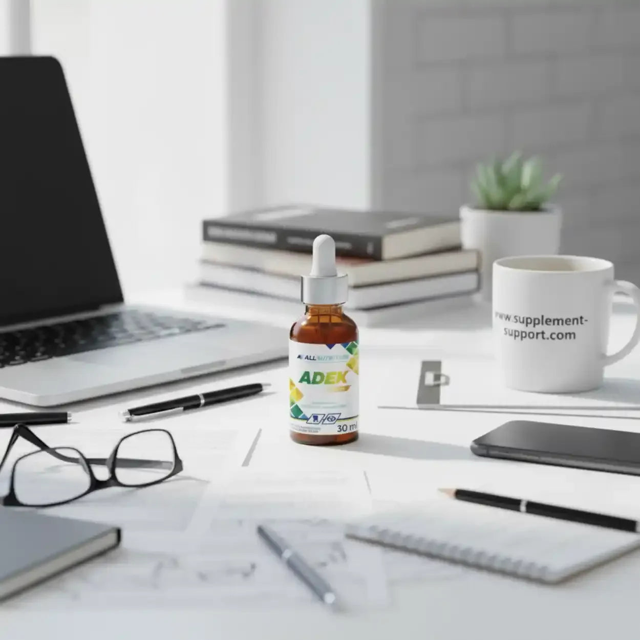 Allnutrition Vitamins A, D, E & K Drops 30ml - Supplement-Support.com