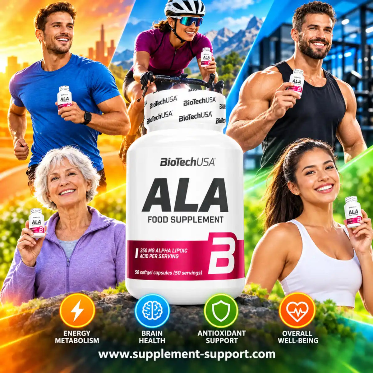 Alpha - Liponsäure ALA 50 Kapseln