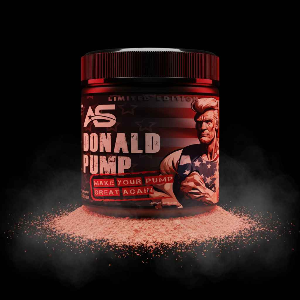 Donald Pump Pre-Workout Pulver – Limited Edition für Muskelaufbau & Training