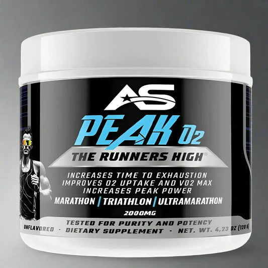 American Supps Peak O2 Runners High 2000mg - 120g - Supplement-Support.com