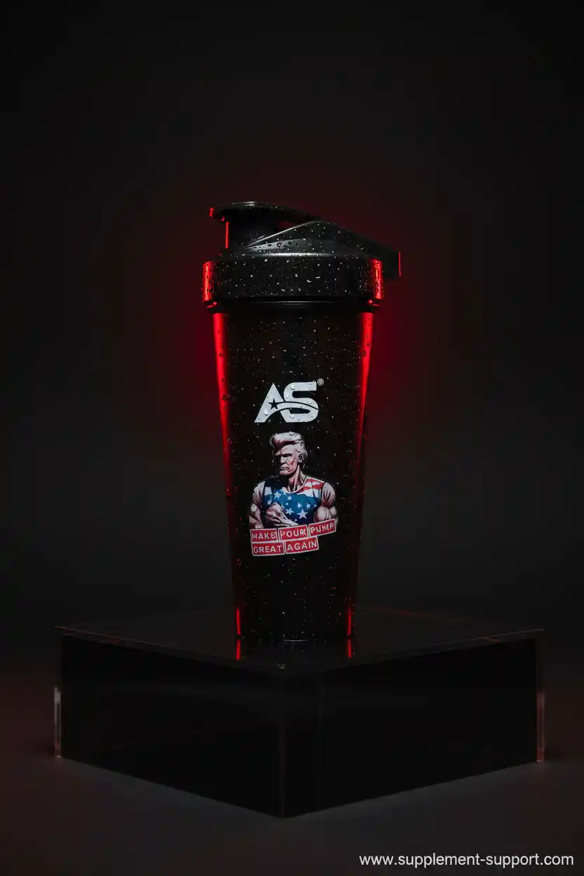 AS Shaker mit patriotischem Design für Sportler und Fitness-Enthusiasten