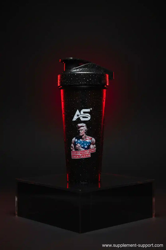 AS Shaker mit patriotischem Design für Sportler und Fitness-Enthusiasten