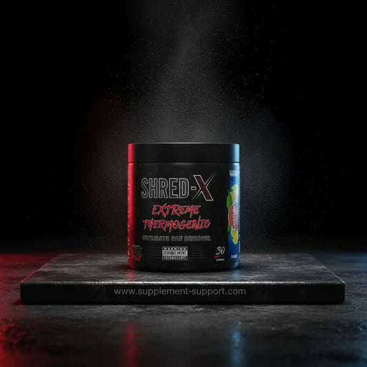 SHRED-X Extreme Thermogenic Fat Burner für Sportler – 30 Portionen, hochwirksam und energiegeladen