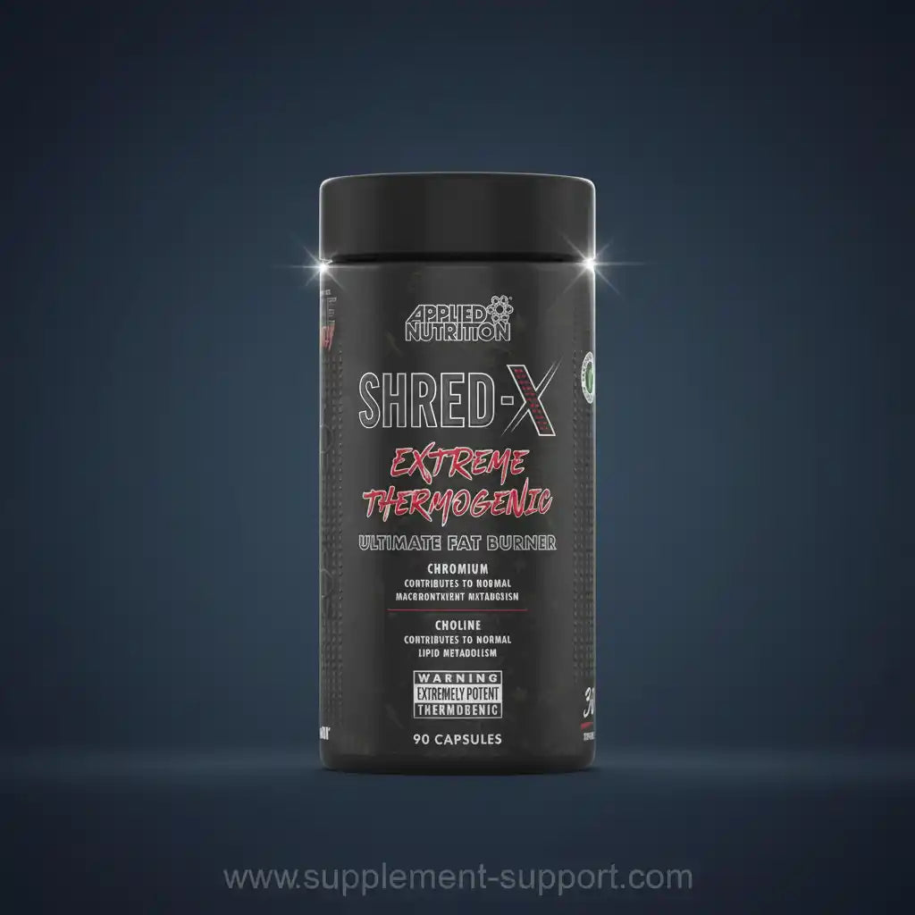 Applied Nutrition Shred-X Extreme Thermogenic Fat Burner Kapseln für Sportler und Fitness