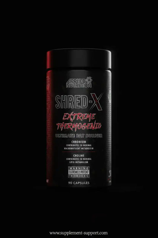 Applied Nutrition Shred-X Extreme Thermogenic Fat Burner mit Chrom und Cholin, 90 Kapseln