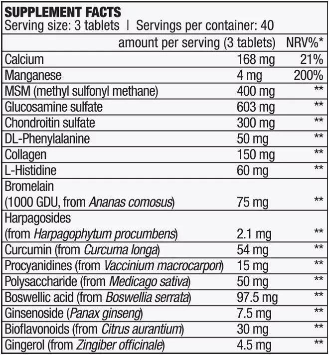 ARTHRO FORTE Gelenkunterstützung 120 Tab. - Supplement-Support.com