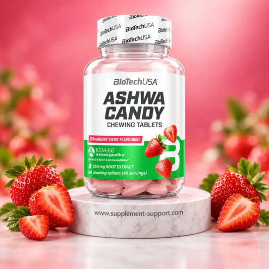 Ashwa Candy - 90 Kautabletten strawberry twist