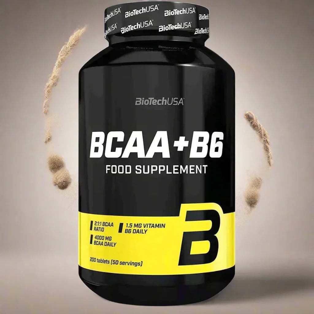 BCAA + B6 Tabletten 200 Stück - Supplement-Support.com