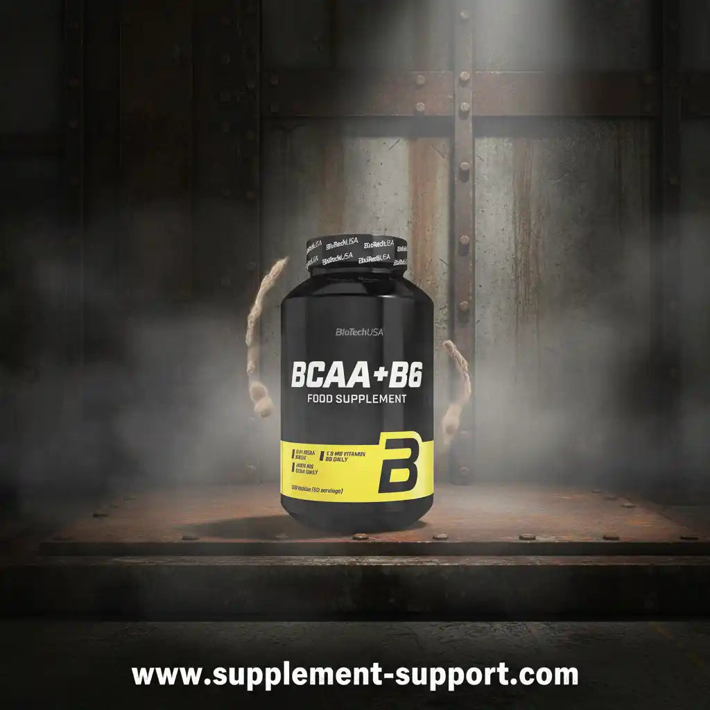 BCAA + B6 Nahrungsergänzungsmittel von BioTechUSA für Sportler, Fitness und Muskelaufbau