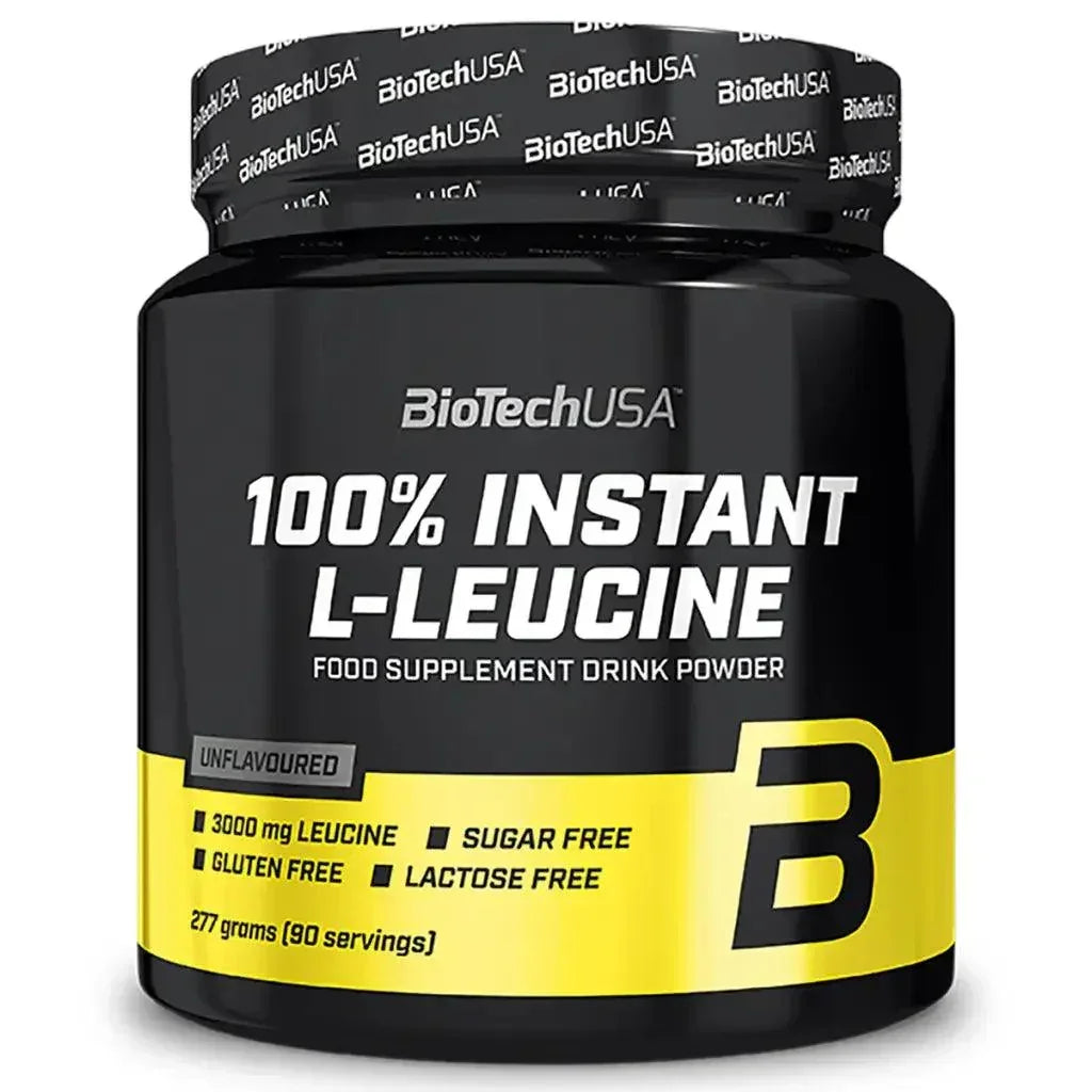 BioTech USA 100% Intstant L-Leucine 277g - Supplement-Support.com