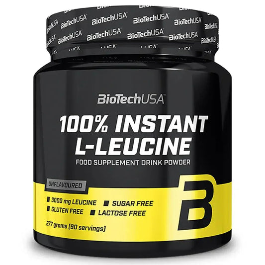 BioTech USA 100% Intstant L-Leucine 277g - Supplement-Support.com