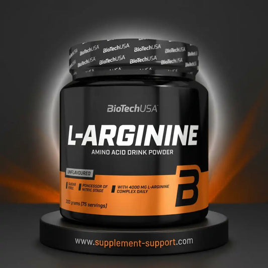 Poudre de L-Arginine 100 % pure de BioTech USA, 300 g