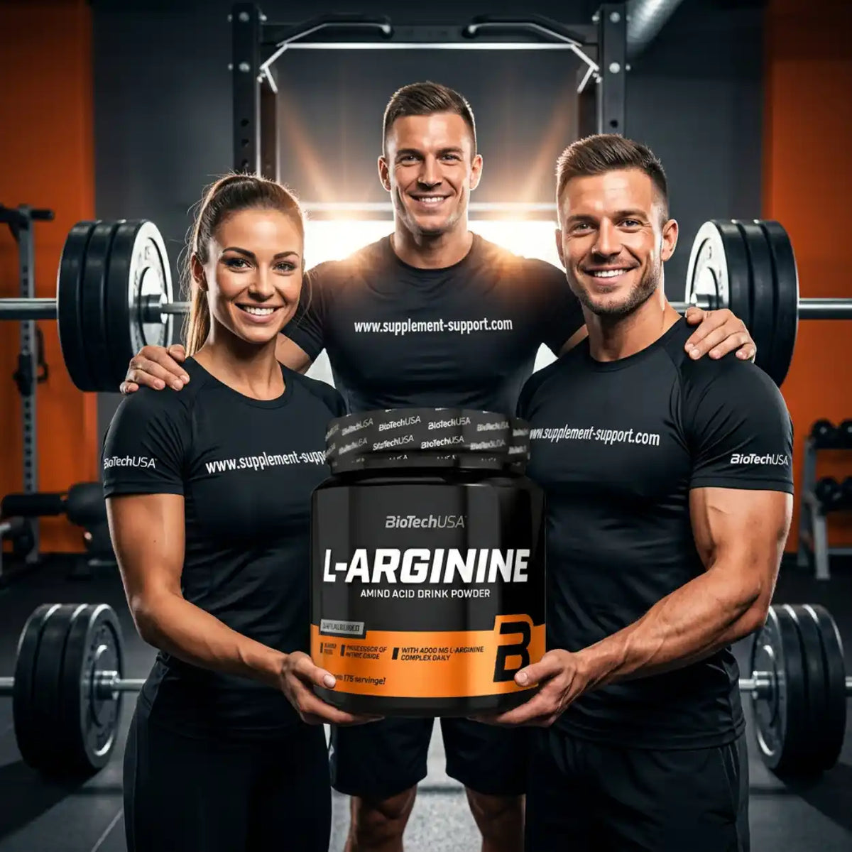 Poudre de L-Arginine 100 % pure de BioTech USA, 300 g