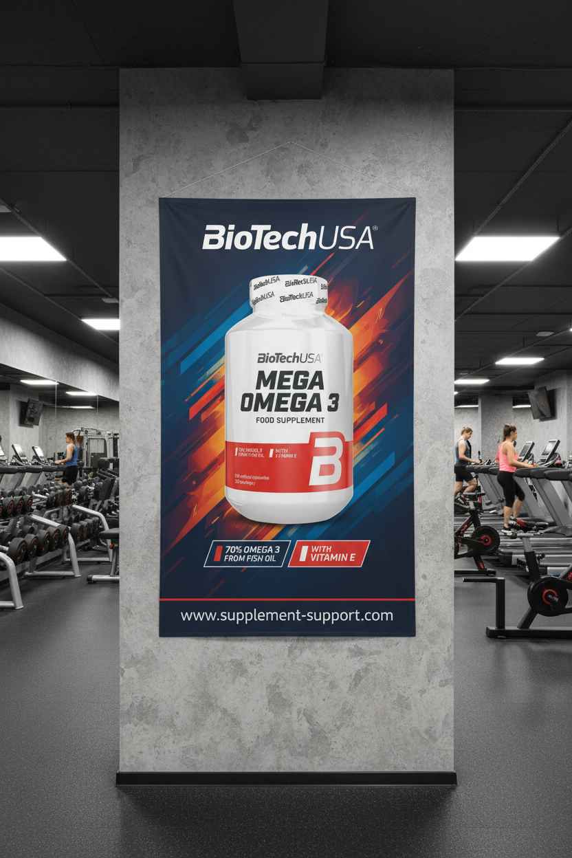 Biotech USA Oméga 3 180x500mg