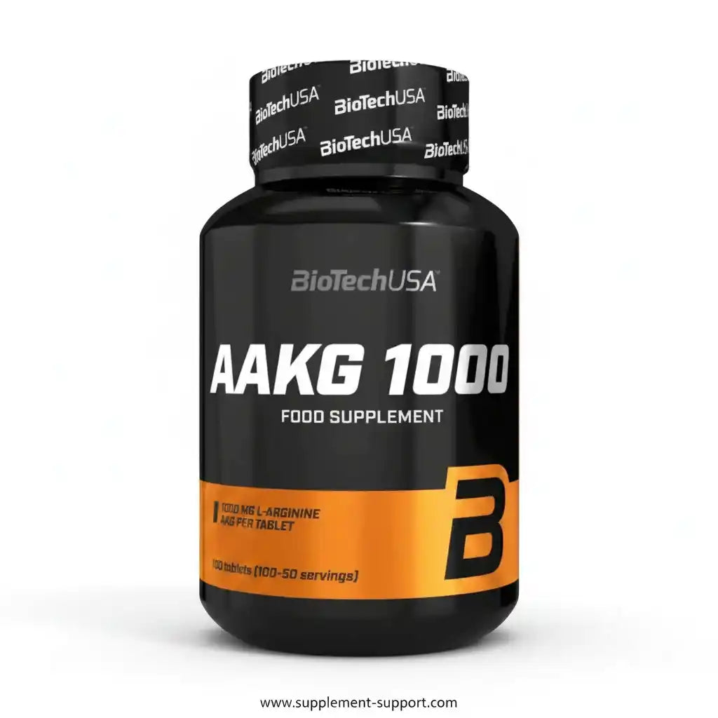 Comprimés AAKG de BioTech USA, 100 comprimés de 1000 mg